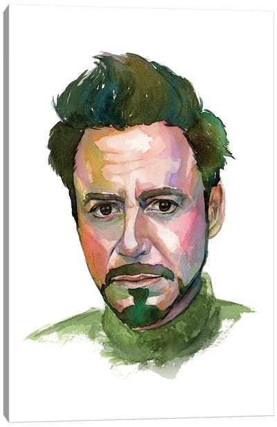 Robert Downey Jr Canvas Art Print - Robert Downey Jr.