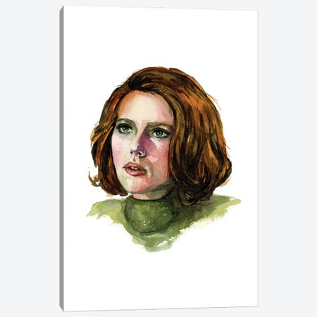 Scarlett Johansson Canvas Print #AGY140} by Allison Gray Canvas Wall Art