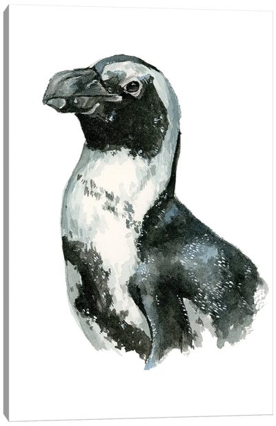 Penguin Canvas Art Print - Allison Gray