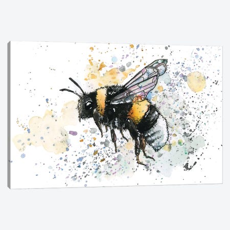 Bumblebee Canvas Print #AGY163} by Allison Gray Canvas Art
