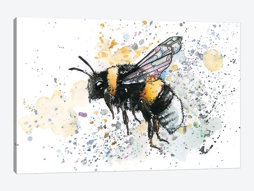 Bumblebee by Allison Gray 1-piece Canvas Artwork