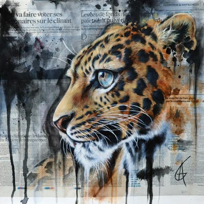 Najuka by ANAGRUZ art print