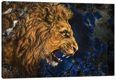 Hakora Canvas Art Print - Lion Art