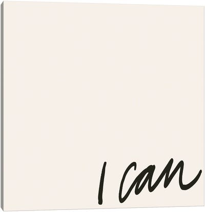 Can Will I Canvas Art Print