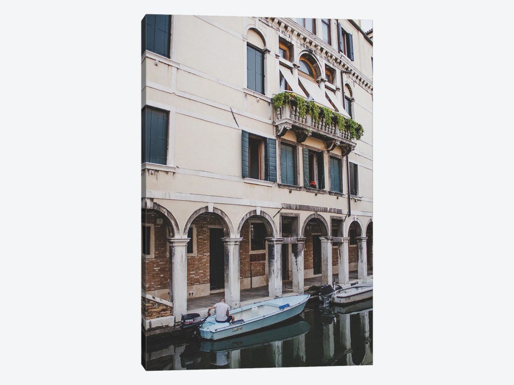 Canals of Venice I by Anja Hebrank 1-piece Canvas Print