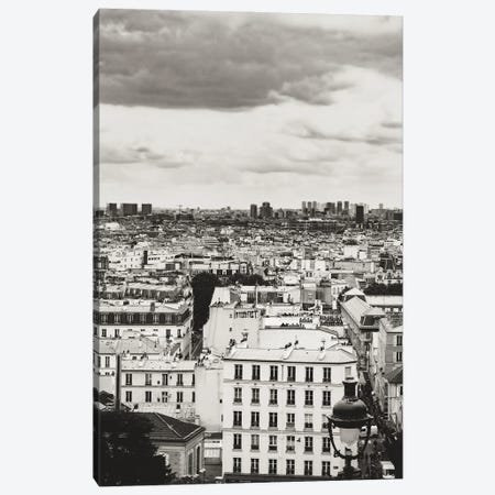 Montmartre Skyline, Paris Canvas Print #AHB18} by Anja Hebrank Canvas Print