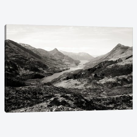 The Highlands Canvas Print #AHB38} by Anja Hebrank Art Print