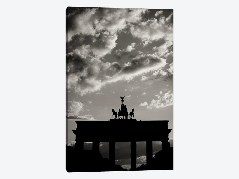 Brandenburger Tor Berlin by Anja Hebrank 1-piece Canvas Print
