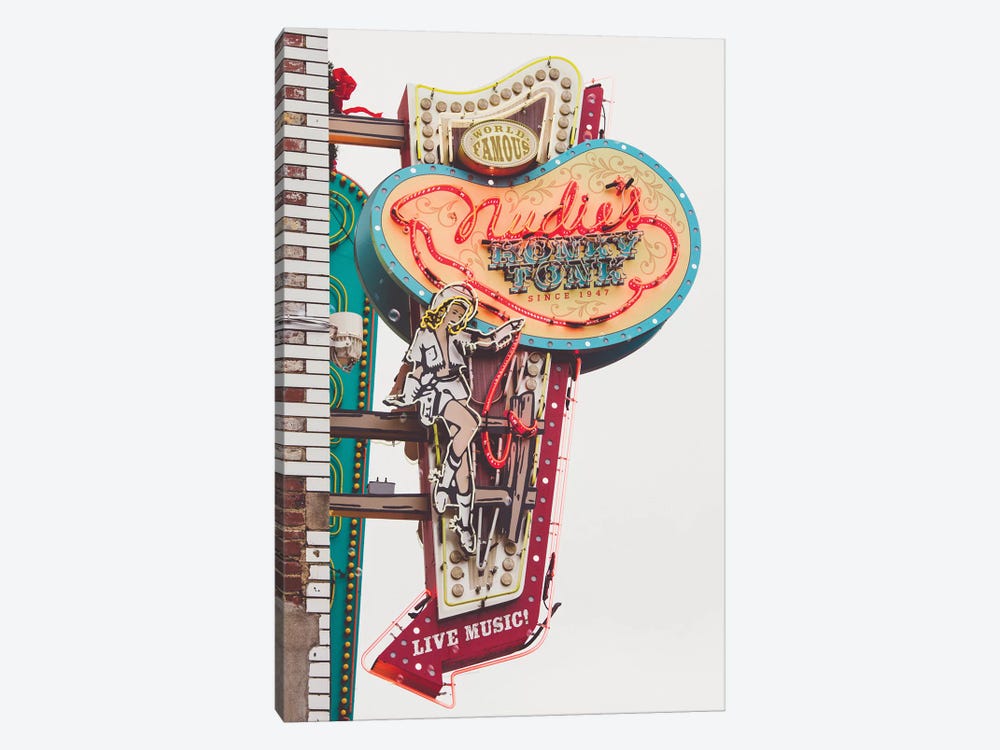 Nashville Neon Iii by Ann Hudec 1-piece Art Print