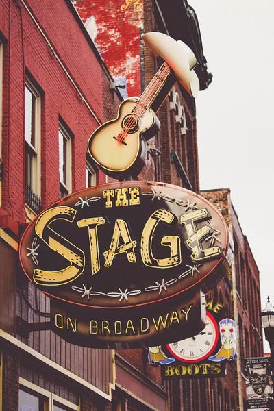 Ann Hudec: Nashville Neon IV by Ann Hudec