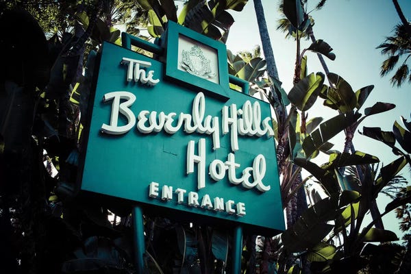 Ann Hudec: Beverly Hills Hotel II by Ann Hudec