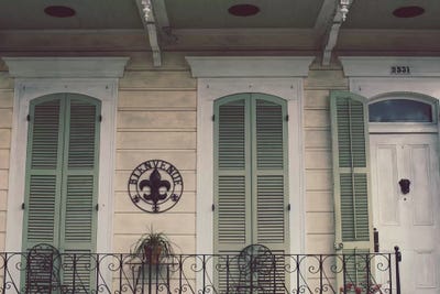 Bienvenue by Ann Hudec framed wall art