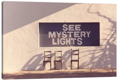 See Mystery Lights Canvas Art Print - Ann Hudec