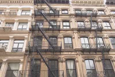 Soho NYC by Ann Hudec art print