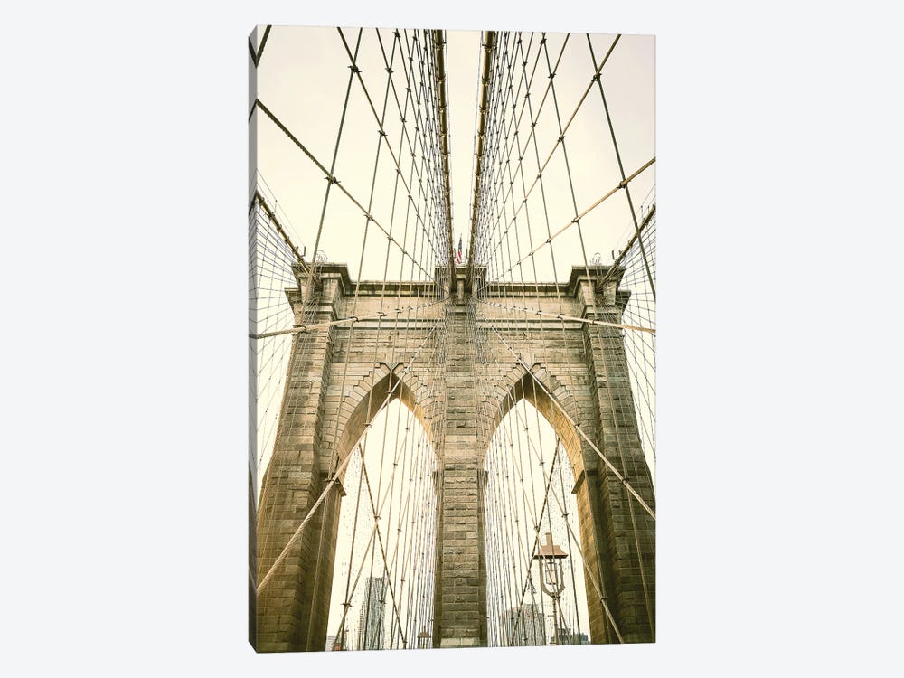Brooklyn Bridge I by Ann Hudec 1-piece Canvas Print