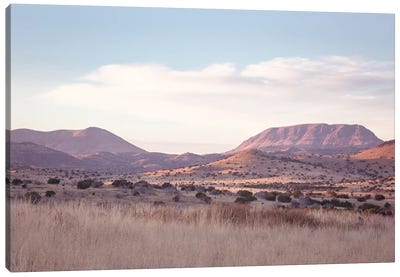 Sunset Over Marfa Canvas Art Print - Vintage Styled Photography