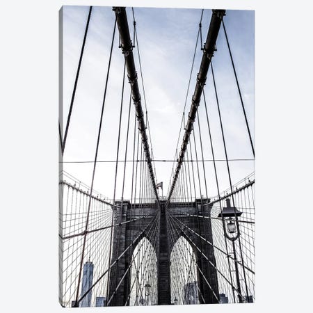 Brooklyn Bridge II Canvas Print #AHD15} by Ann Hudec Canvas Artwork