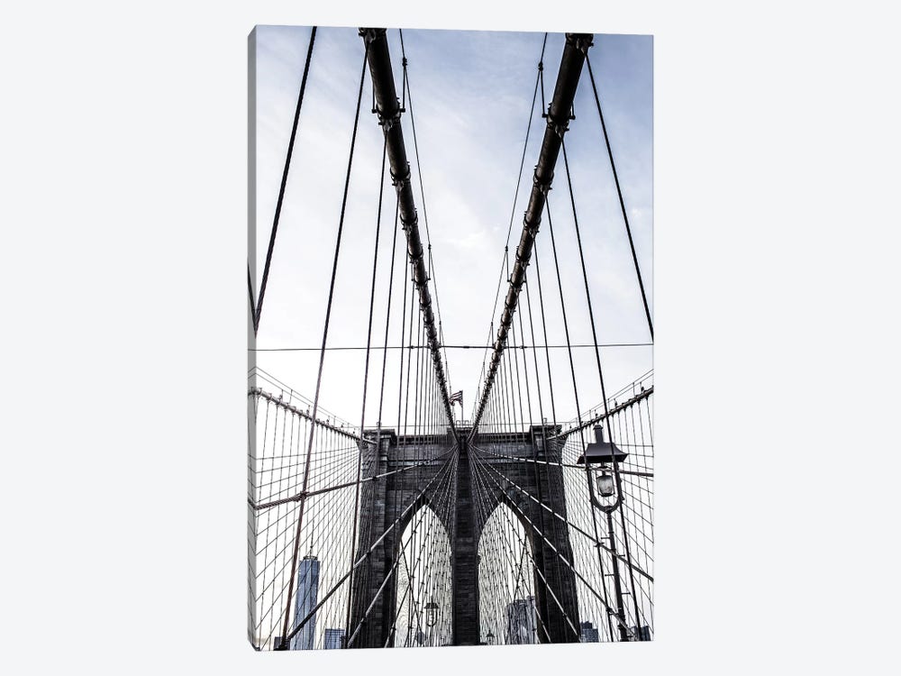 Brooklyn Bridge II by Ann Hudec 1-piece Canvas Artwork
