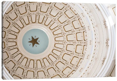 Texas State Capitol II Canvas Art Print - Vintage Styled Photography