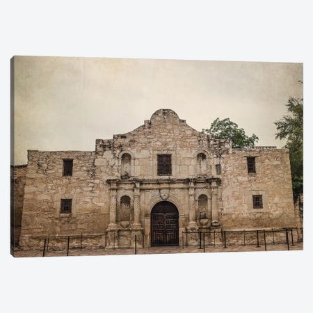 The Alamo Canvas Print #AHD165} by Ann Hudec Canvas Wall Art