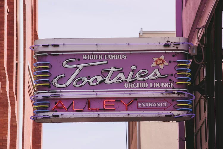 Tootsie'S Nashville by Ann Hudec wall art