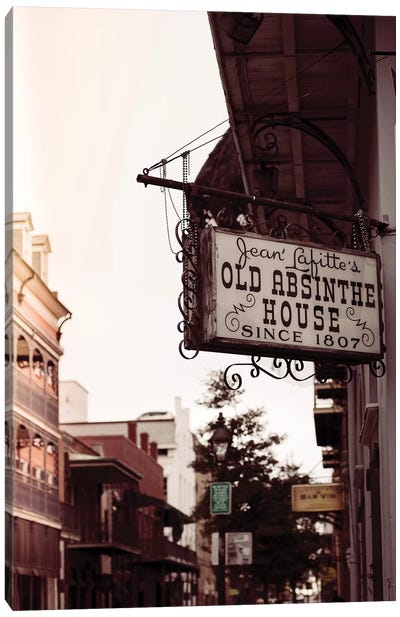 Vintage New Orleans II Canvas Art Print - Vintage Styled Photography