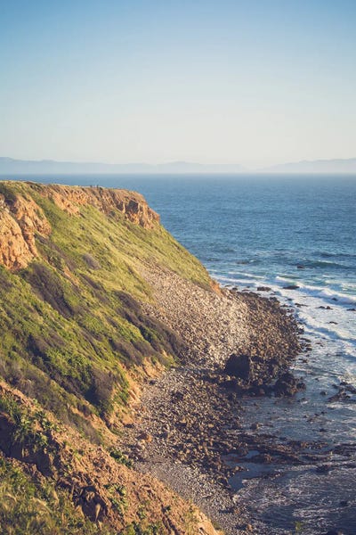 Palos Verdes California Coast by Ann Hudec art print