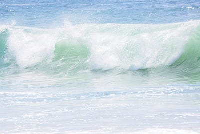 Crash x Ocean Art Laguna Beach California by Ann Hudec canvas print