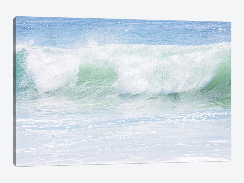 Crash x Ocean Art Laguna Beach California by Ann Hudec 1-piece Canvas Artwork