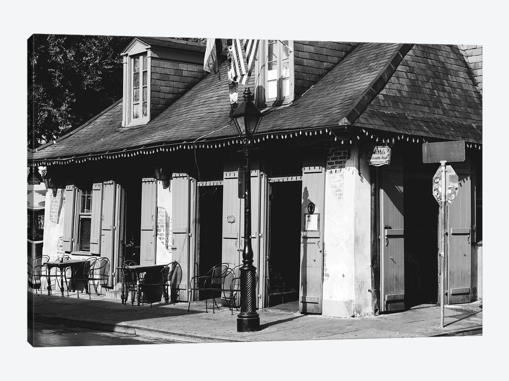 Lafitte's Bar New Orleans by Ann Hudec 1-piece Canvas Print