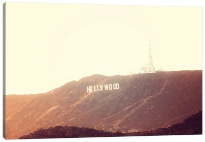 Hollywood Gold No. 2 Canvas Art Print - Hollywood Sign