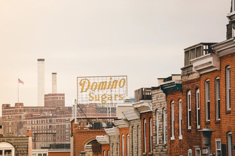 Federal Hill Baltimore Skyline