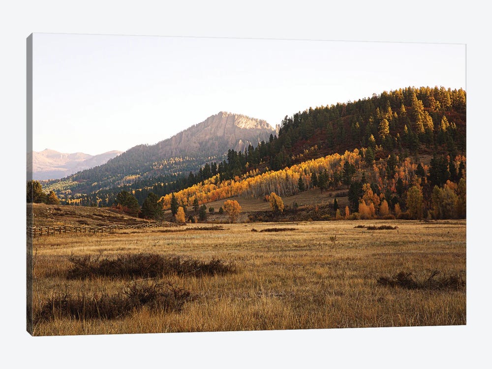 Colorful Colorado Autumn In The Mountains II by Ann Hudec 1-piece Canvas Art Print