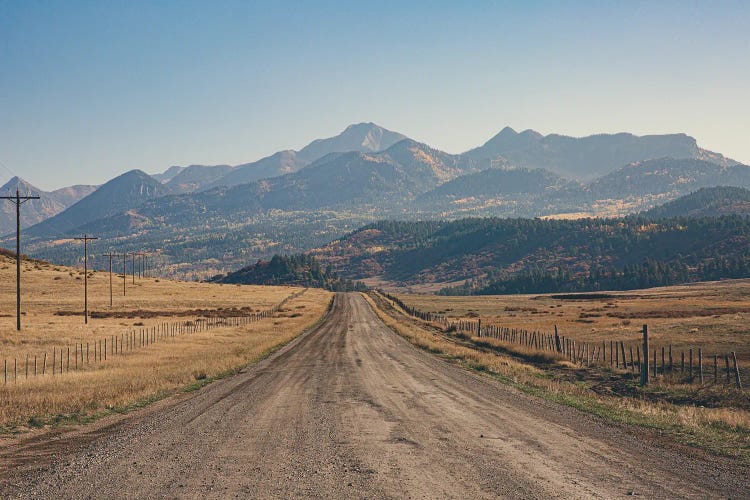 Mountain Roads by Ann Hudec wall art