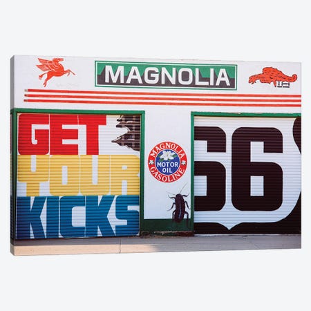 Get Your Kicks On Route 66 Canvas Print #AHD238} by Ann Hudec Canvas Print
