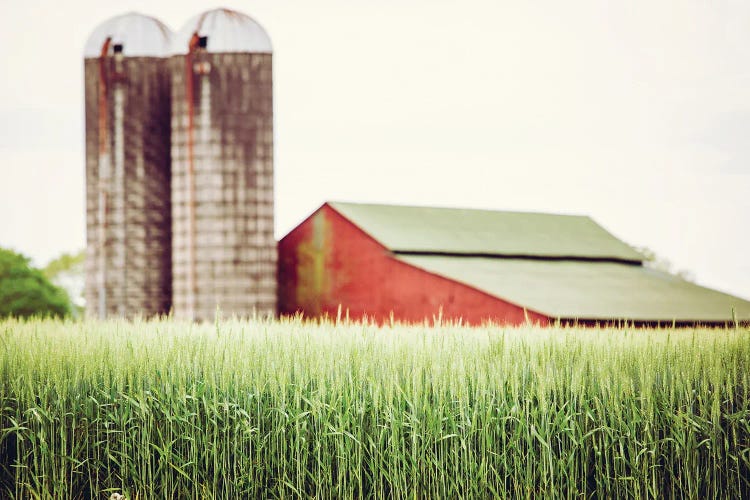 Red Barn Farmhouse Art