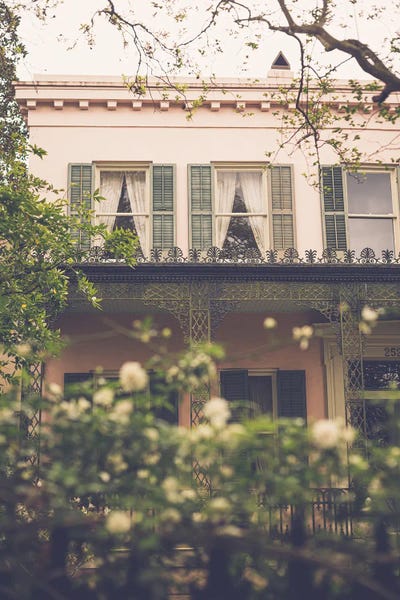 Ann Hudec: Romantic New Orleans Garden District by Ann Hudec