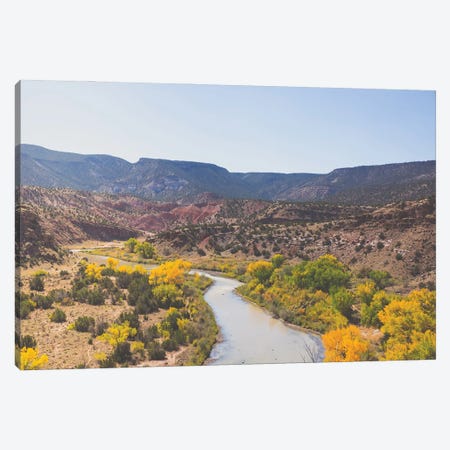 New Mexico Autumn Landscape Canvas Print #AHD284} by Ann Hudec Canvas Art Print