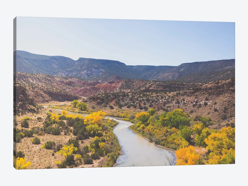 New Mexico Autumn Landscape by Ann Hudec 1-piece Canvas Art Print