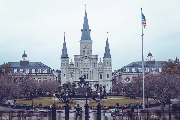 Early Morning In Jackson Square New Orleans