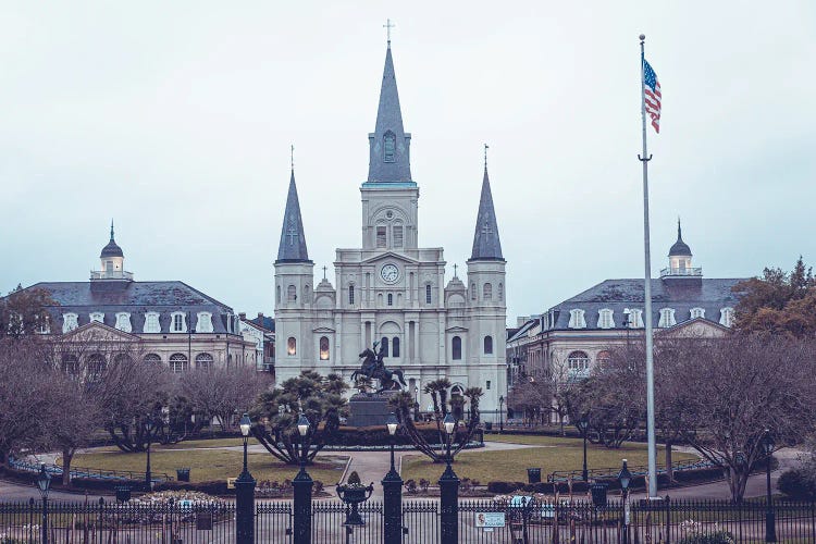 Early Morning In Jackson Square New Orleans