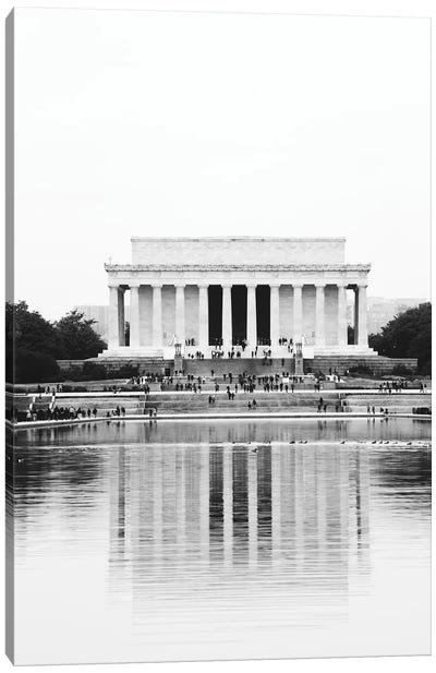 Lincoln Memorial Print Canvas Art Print - Monument Art