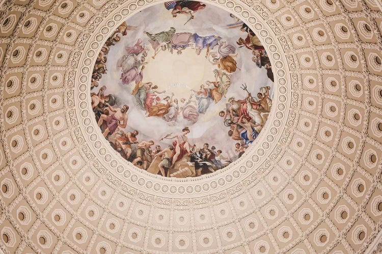 E Pluribus Unum US Capitol Rotunda