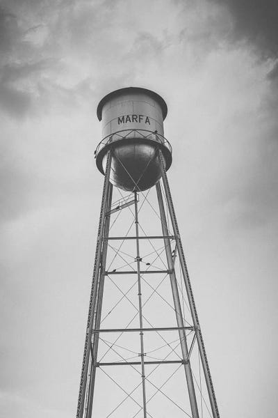 Ann Hudec: Marfa Water Tower by Ann Hudec