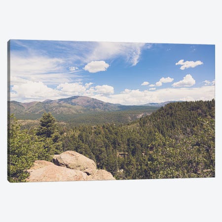 New Mexico Mountain Landscape Canvas Print #AHD308} by Ann Hudec Art Print