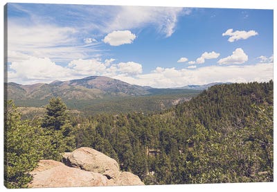 New Mexico Mountain Landscape Canvas Art Print - New Mexico