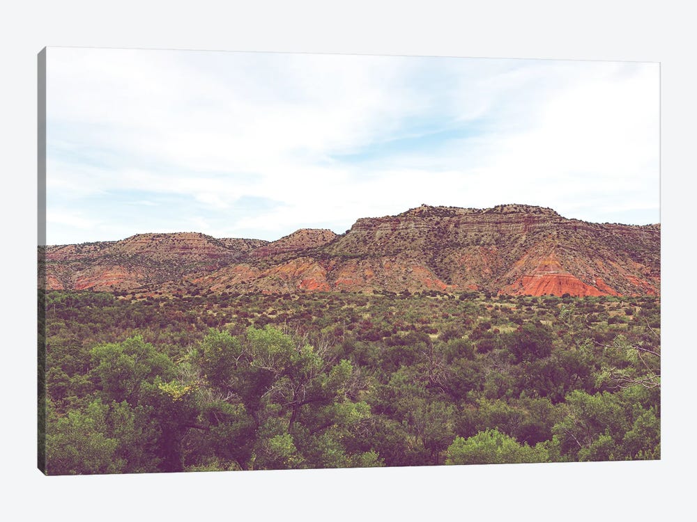 Palo Duro Canyon At Sunset Panhandle Texas Photography by Ann Hudec 1-piece Canvas Print