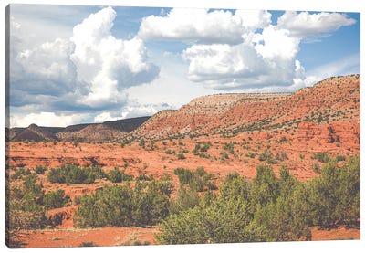 Jemez Springs New Mexico Landscape Canvas Art Print - New Mexico Art
