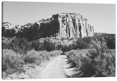 Ghost Ranch II New Mexico Landscape Canvas Art Print - Trail, Path & Road Art