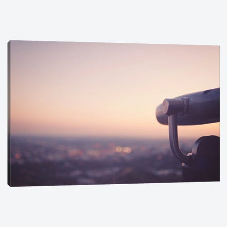 Sunset Over Los Angeles Canvas Print #AHD340} by Ann Hudec Canvas Print
